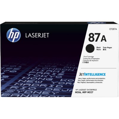 HP 87A (CF287A) Noir - Authentique 